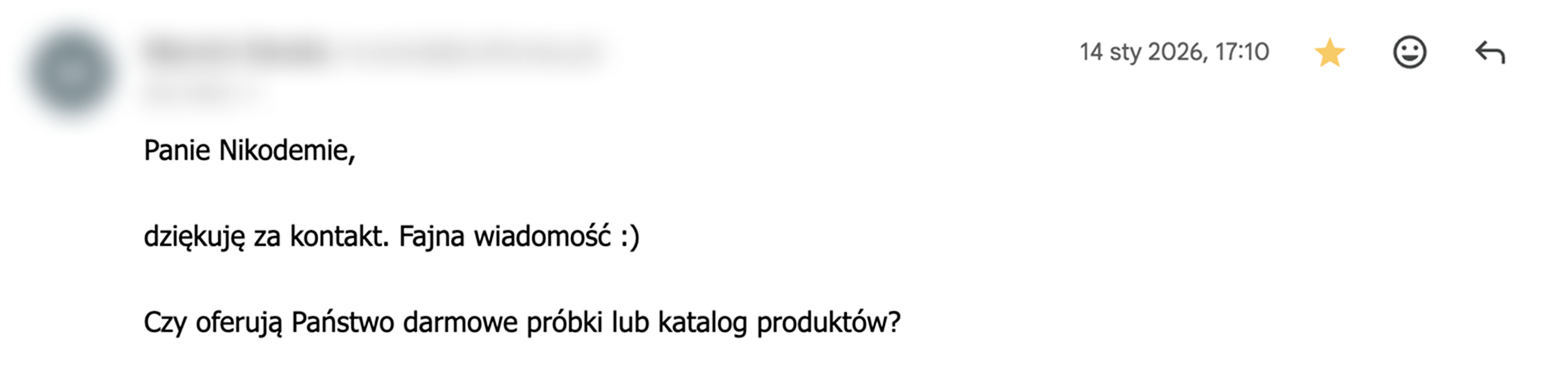 Odpowiedź od klienta - proof 2